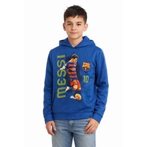 FC Barcelona Lionel Messi kids Hoodie Sweatshirt | Youth M | Official FCB